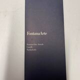 Fontana arte ceiling lamp suspenion design ceiling tempered glass 70s