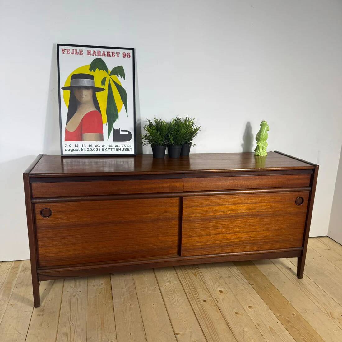John Herbert teak sideboard – British mid-century credenza from the 1960s