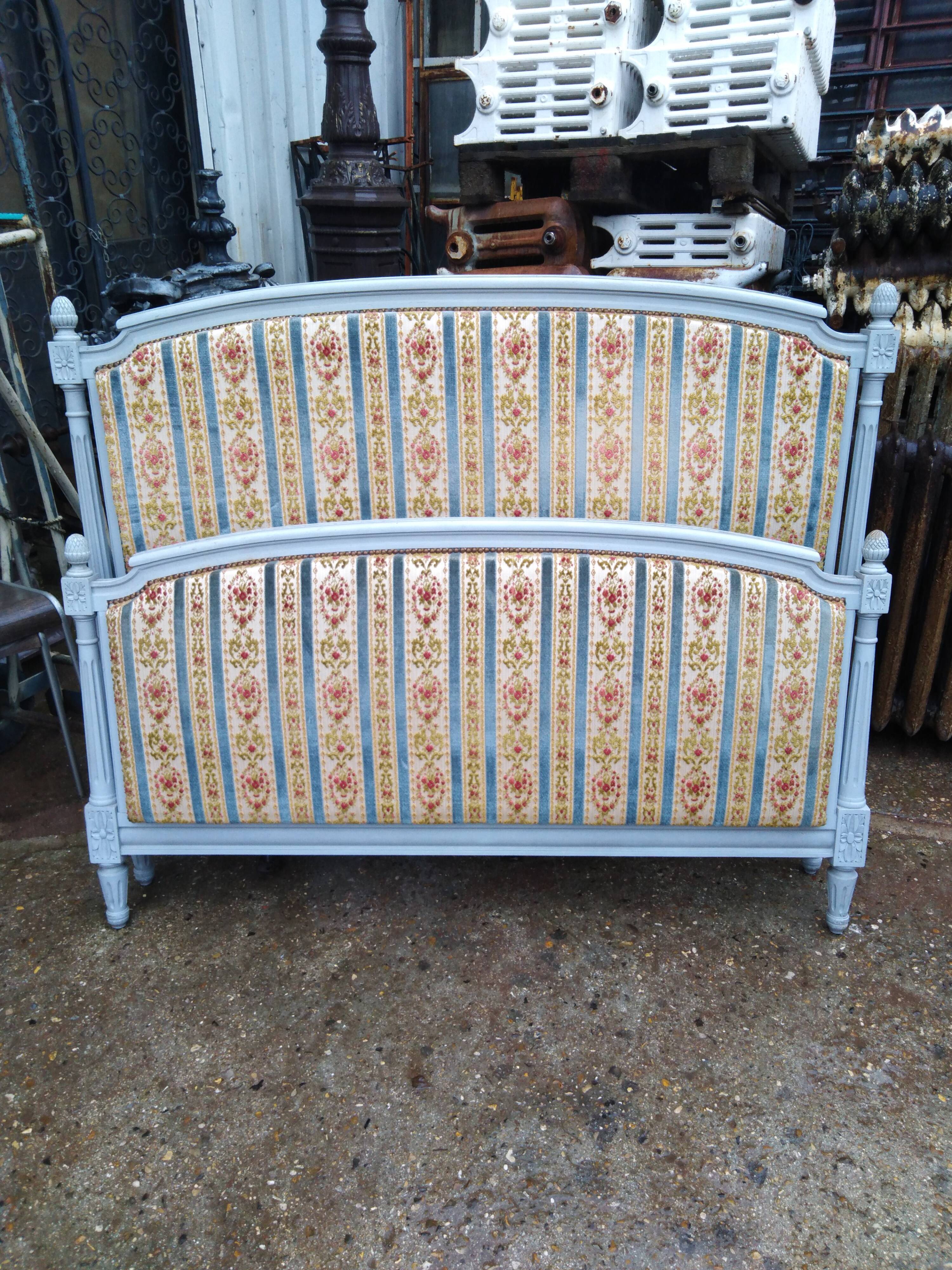 Bed, headboard Louis XVI style
