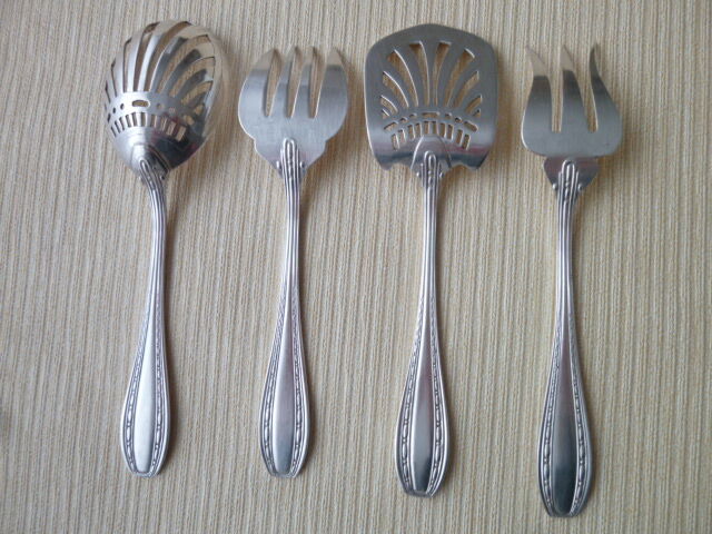 Candy service, silver metal mignardises Ercuis