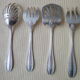 Candy service, silver metal mignardises Ercuis