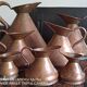 7 English copper measures, 19th century