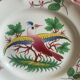 Assiette oiseau St Clément