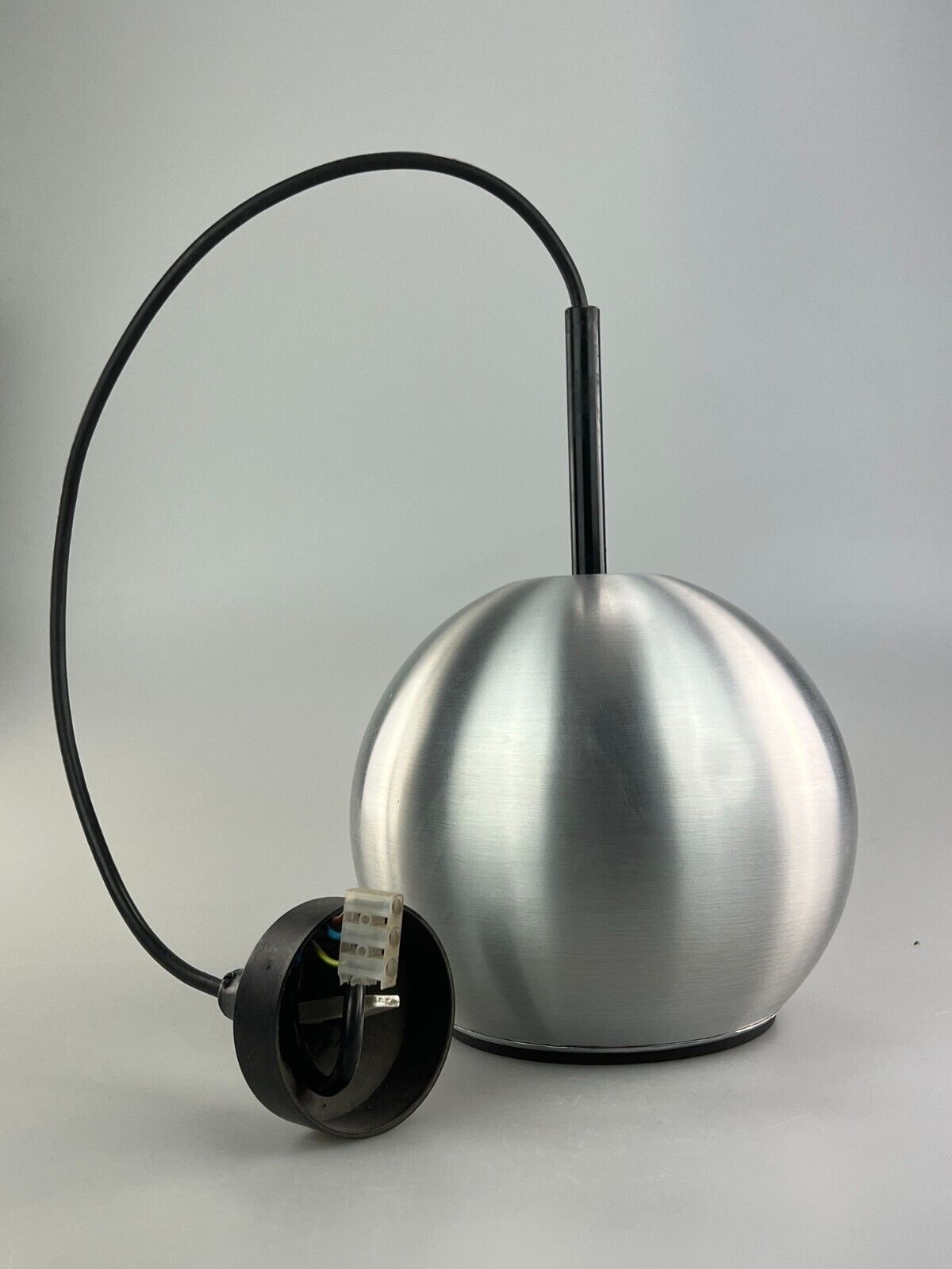 60s 70s Erco ceiling lamp ceiling light ball lamp metal aluminum