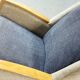 Bi color armchair of the 59/60
