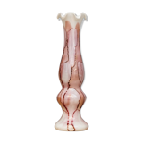 Opaline collar vase