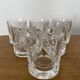 Set of 6 crystal whisky glasses
