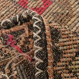 Rug For Hallway Red & Brown Kilim Runner Rug, 92x280Cm