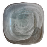 Jade green opaline dish