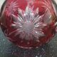 Baccarat ball vase
