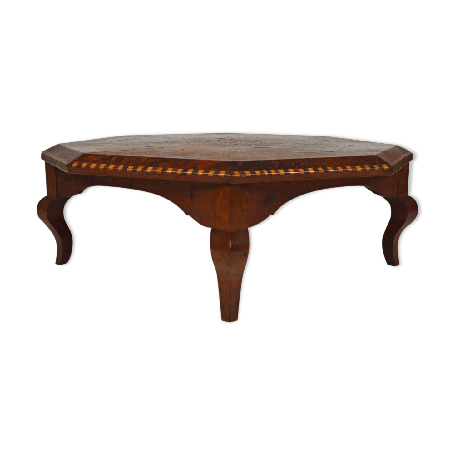 Moroccan octagonal coffee table, circa 1920