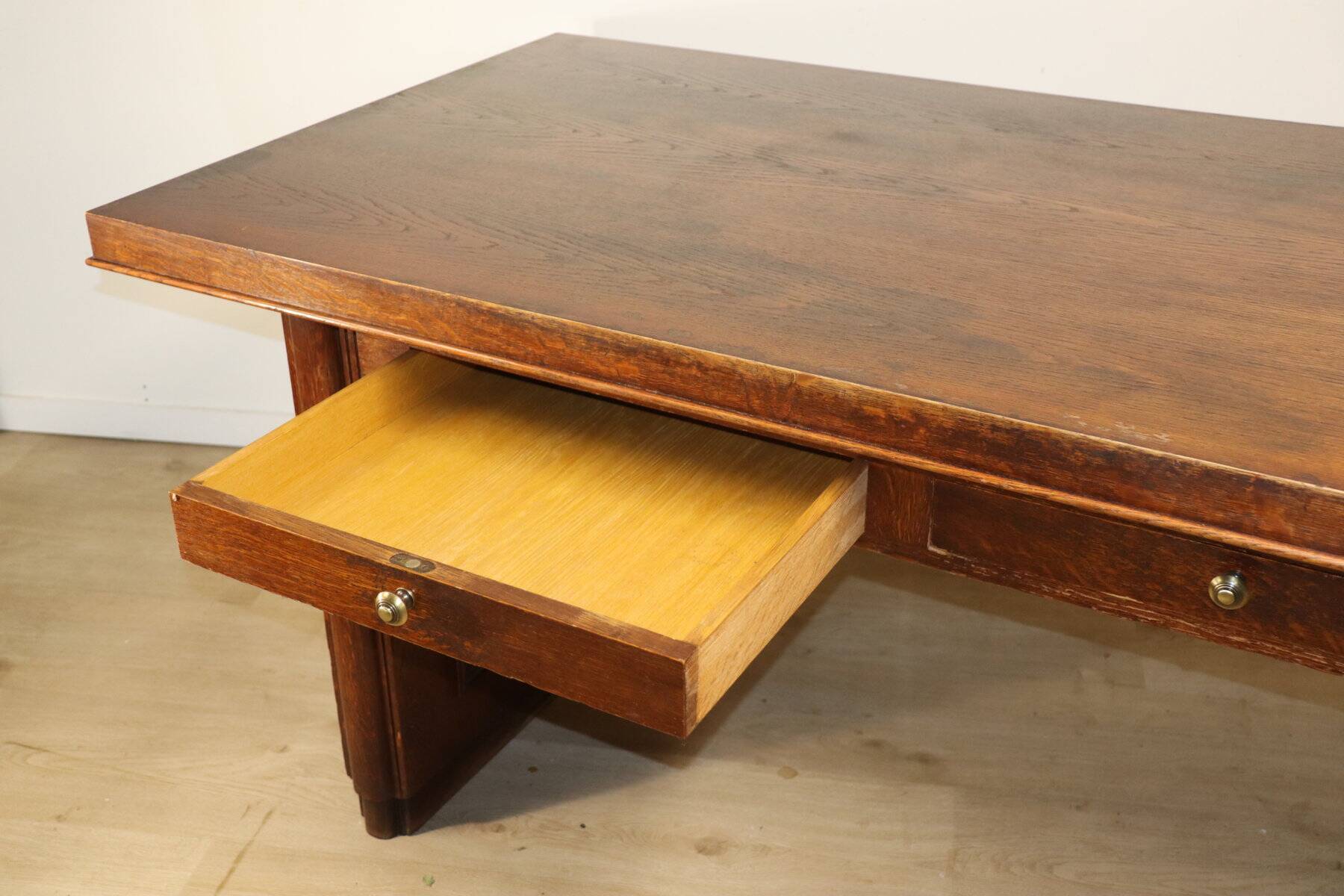 Bureau Moderniste en chêne époque Art Déco, 1940