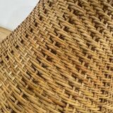 Suspension rotin vintage