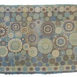 Scandinavian mid century modern rya rug by Marianne Richter. 230 x 165 cm (90.55 x 64.96 in)