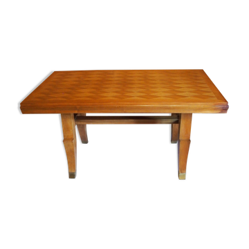 Art Deco walnut table
