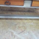 Wooden coffee table