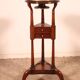 18th century mahogany barber's or pocket emptier