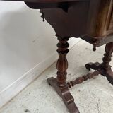 Napoleonic era mahogany and veneer work table, 19th century