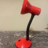 Red and black desk lamp