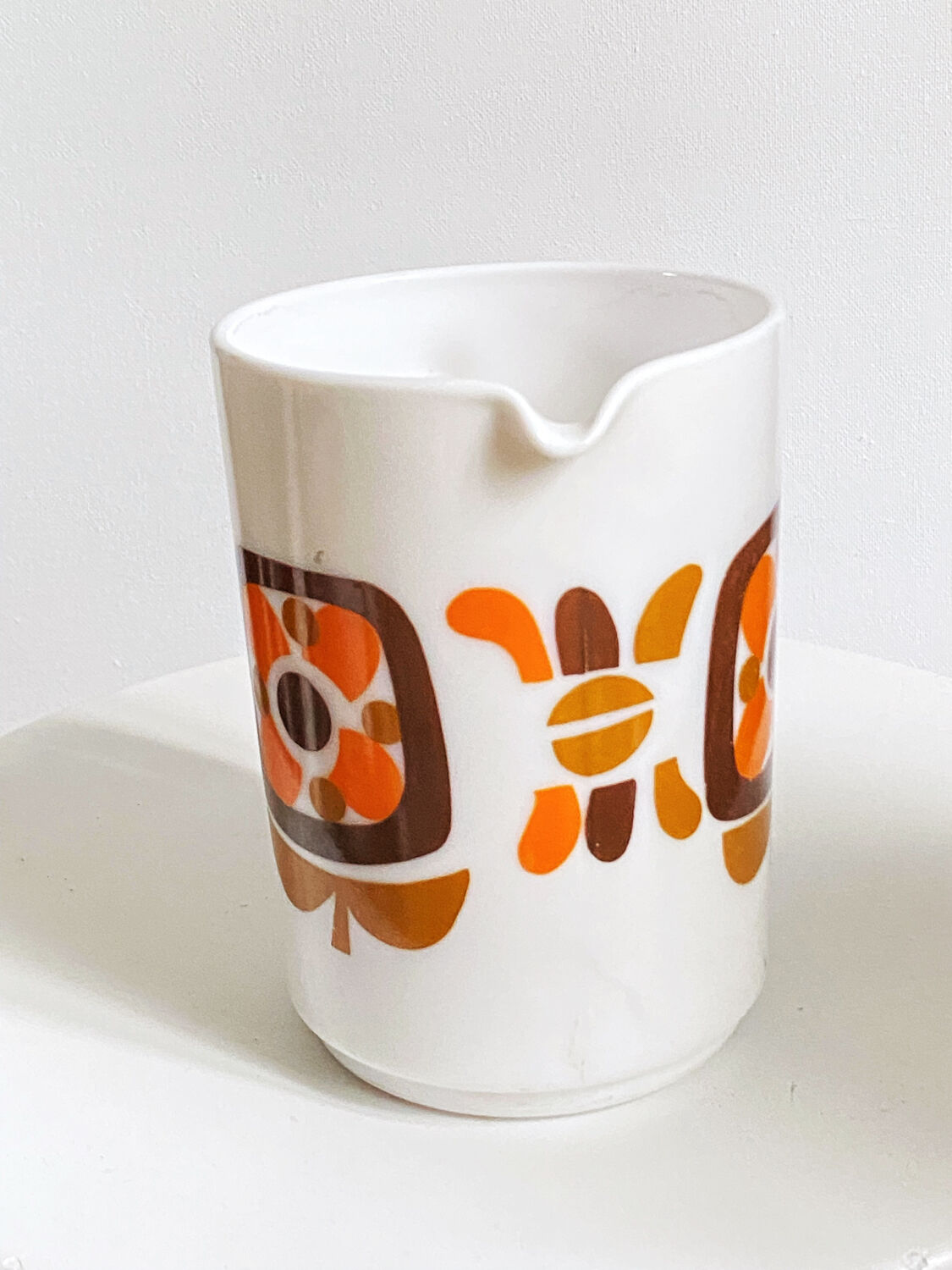 Pichet carafe publicitaire vintage