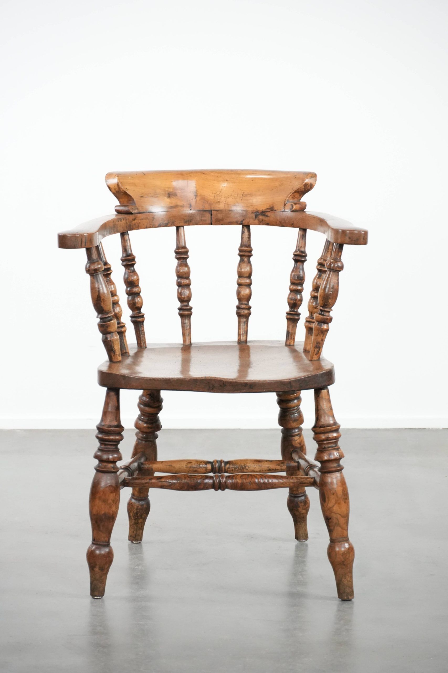 antique English captain's chair/ desk chair from the early 19th century