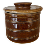 Vintage beurrier à eau en grès du Berry