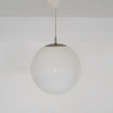 Peill and Putzler glass globe, pendant light, Germany 1970's