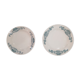 Lot of 8 plates in Fer Land Longchamp model Lutèce