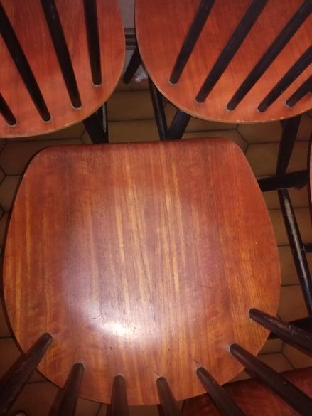 Fanett chair set by Ilmari Tapiovaraaa