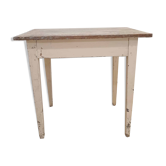 Distressed farmhouse table