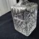 Bohemian crystal whiskey decanter