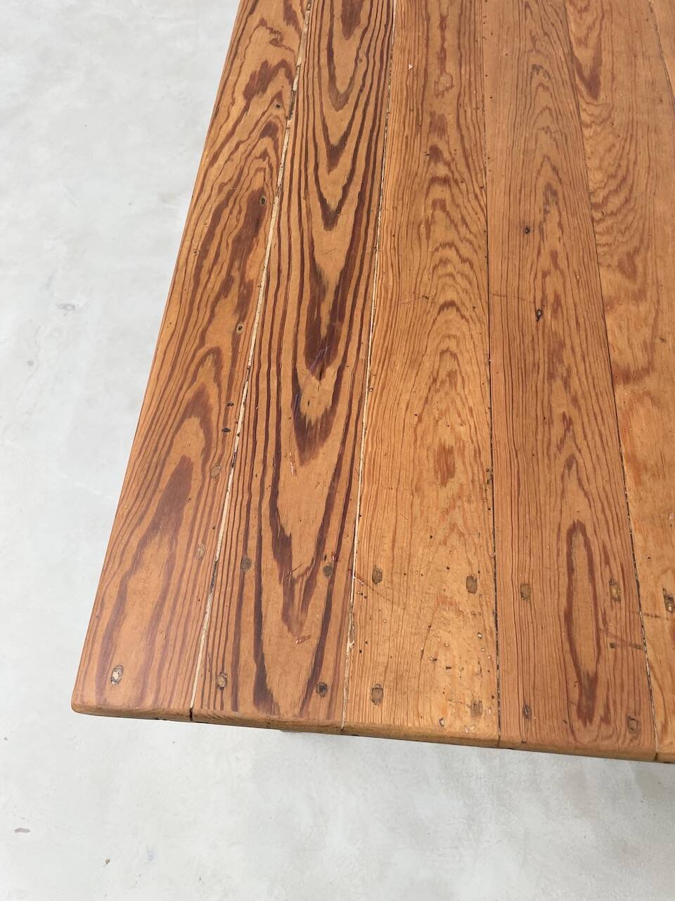 Pine and oak farmhouse table 220 cm