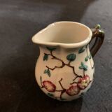 Enamelled pocelaine pitcher