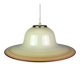Suspension beige en verre Murano milieu du siècle par De Majo, Venise, Italie, années 1970