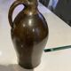 Beautiful earthenware jug, glazed and fired