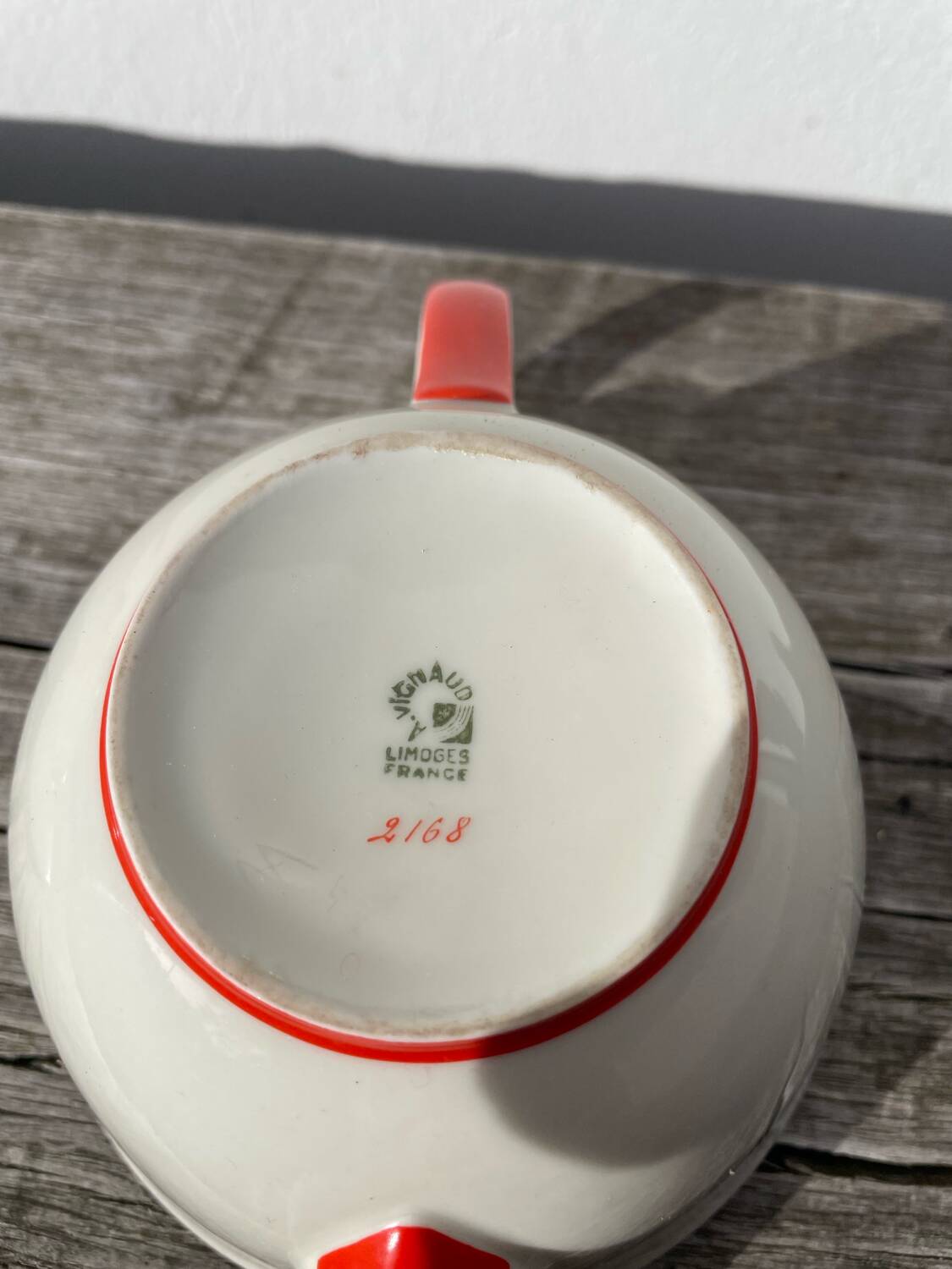 Limoges porcelain teapot 1970