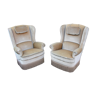 A pair of uszak armchairs, 70’s