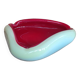 Old cup double opaline ashtray