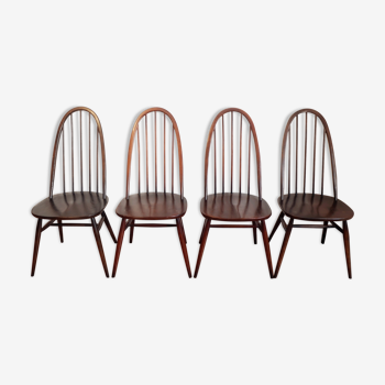 Suite de 4 chaises Ercol