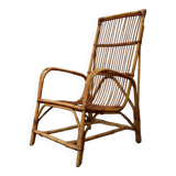 Rattan armchair