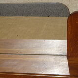 Cozy oak with sliding doors and mirror, art deco era