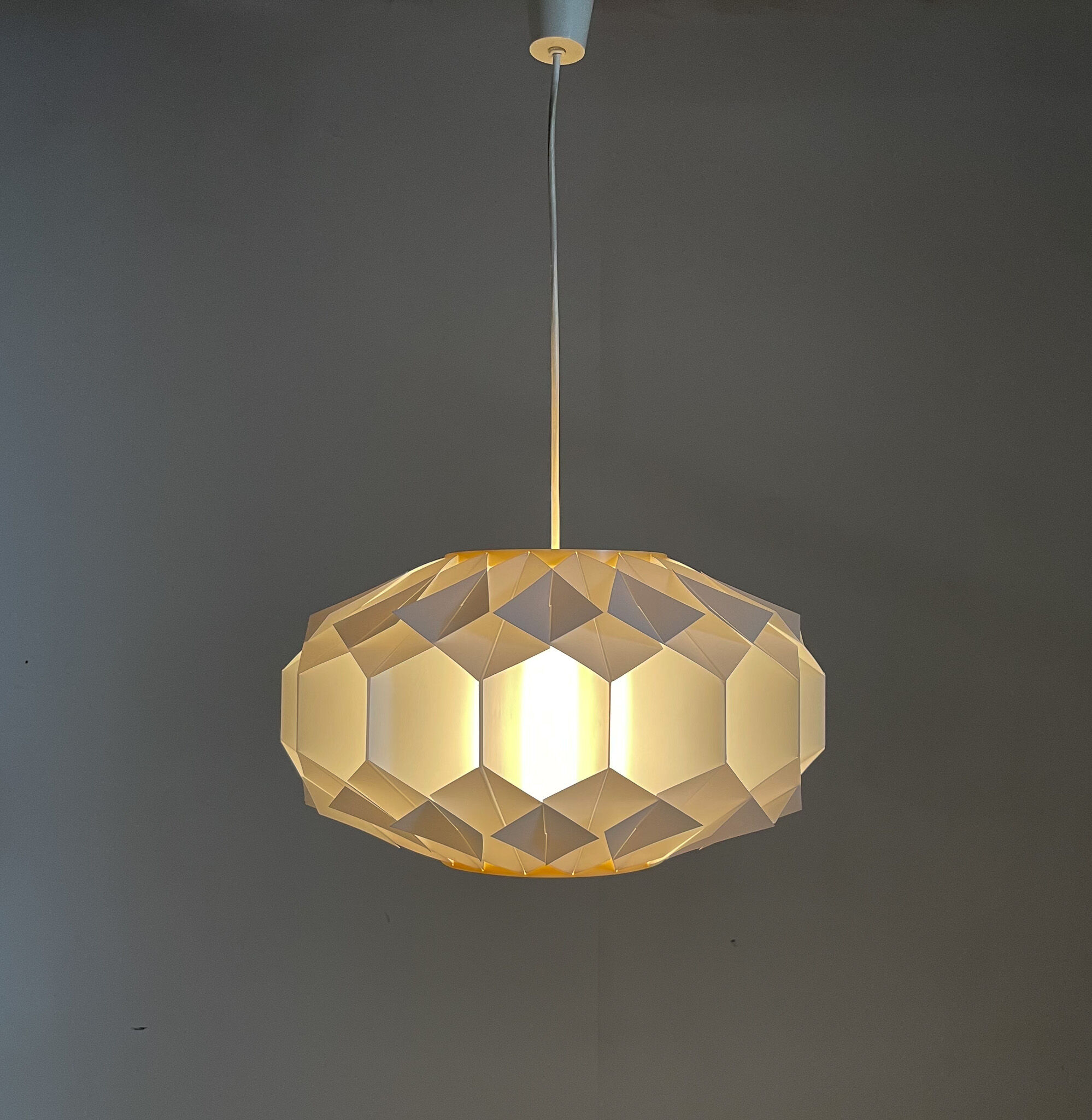 Mid-century Pendant by Lars Eiler Schiøler 1970's