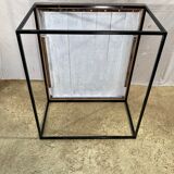 Table basse en bois brut