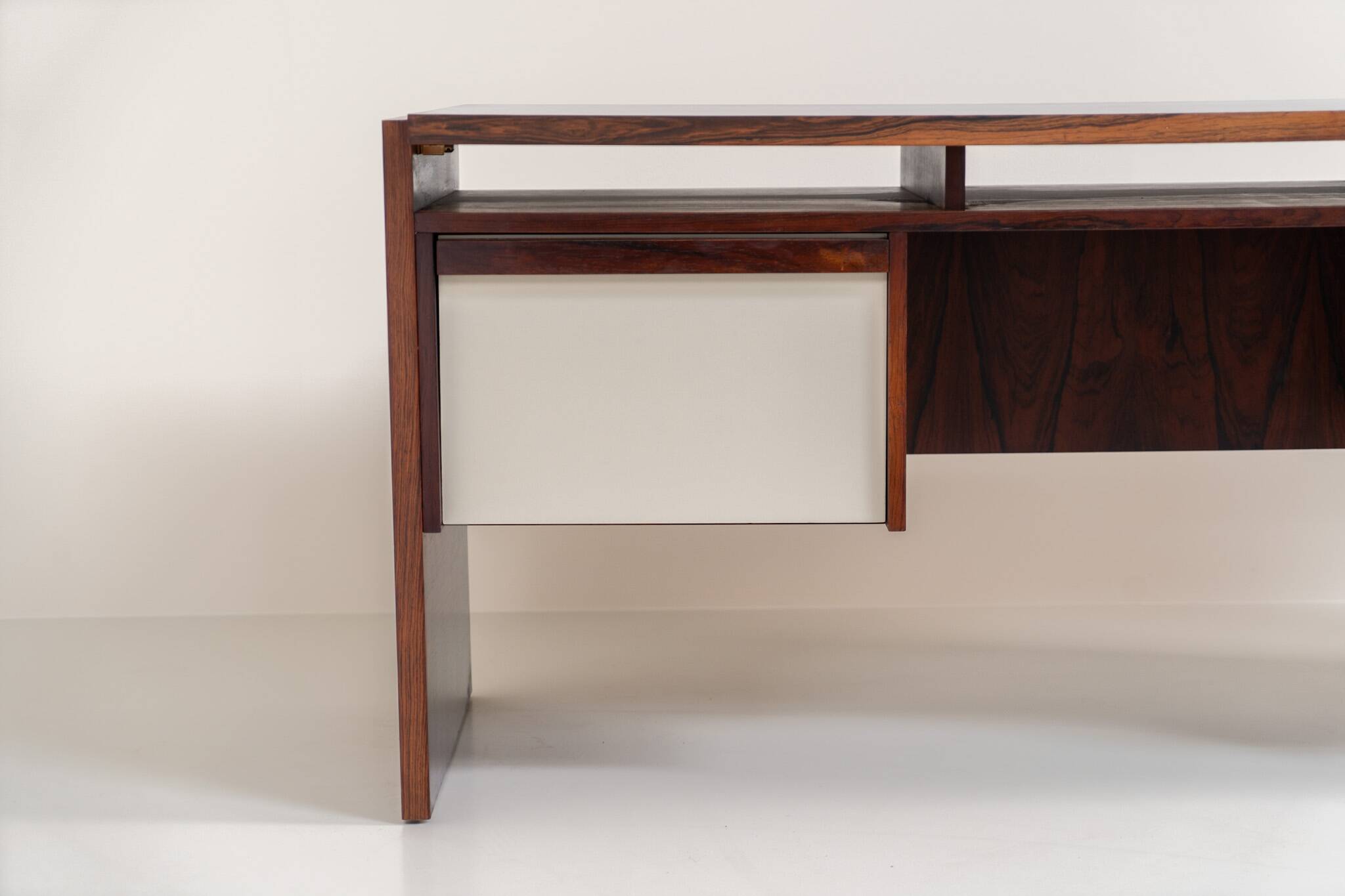 Rare double-sided “Vario” desk by Werner Wölfer for V-Form