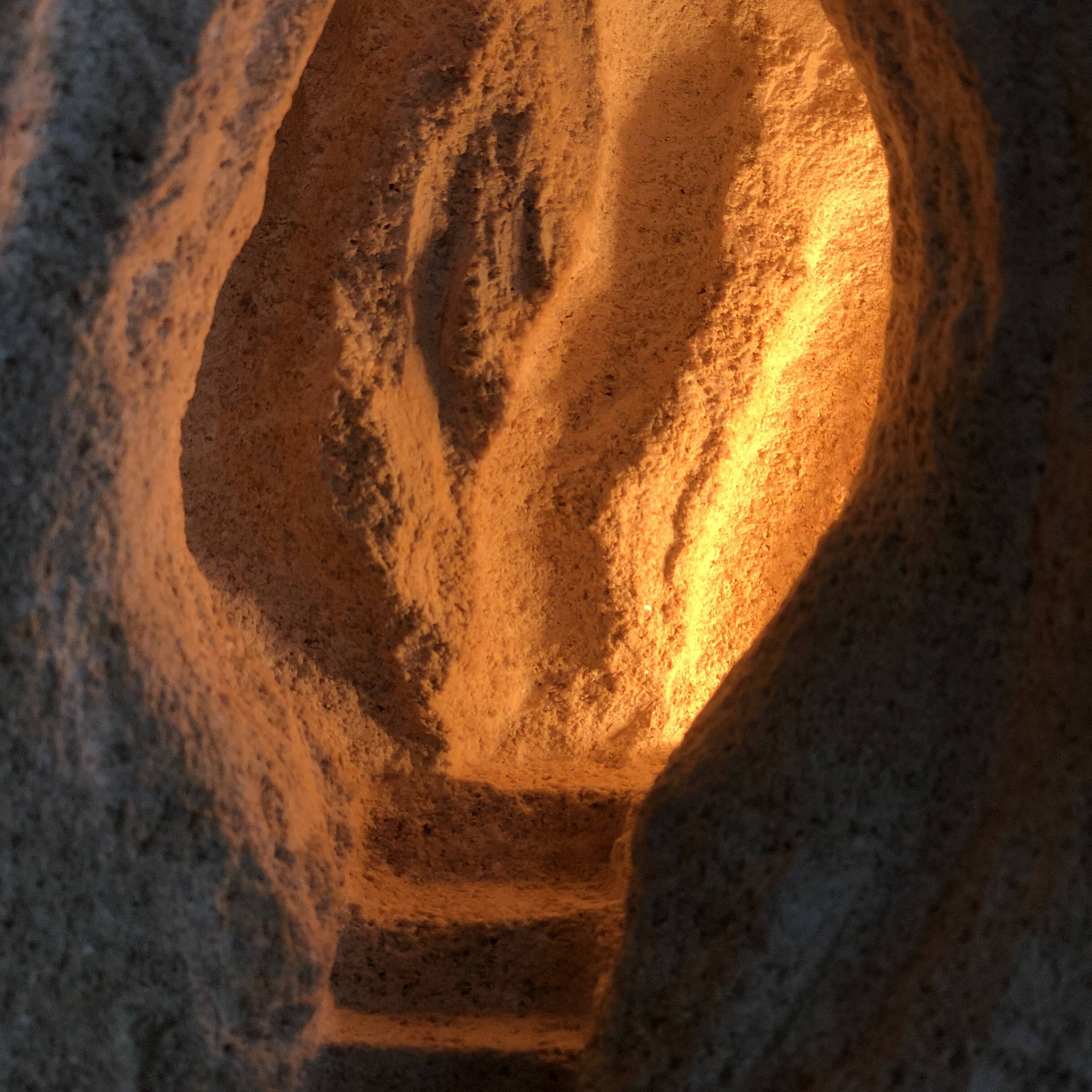 Arsène Galisson cave lamp