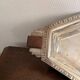 Plateau Flat Basket Bread Fruit Vegetable Art Deco Silver Metal