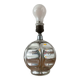 Mercury glass lamp base from the 1950s