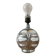Mercury glass lamp base from the 1950s