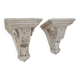 Pair of plaster wall brackets - Shelves