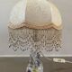 Antique Baccarat Crystal Twisted Bedside Lamp